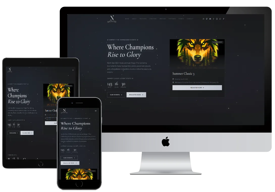 North Star CEDH website